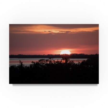 Robert Michaud 'Sunset Cape Canaveral' Canvas Art,22x32